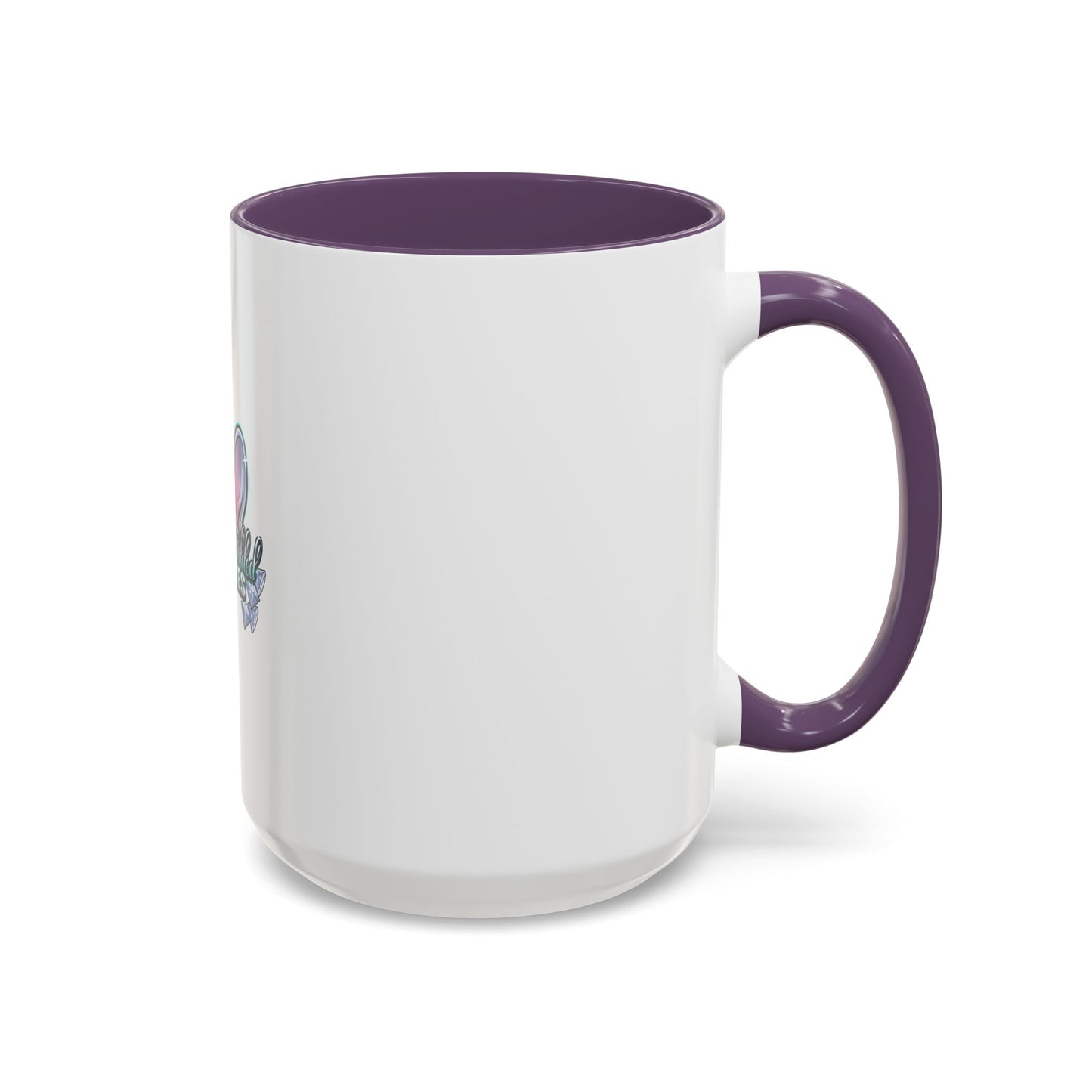 Diamond Studded Frenchies Accent Coffee Mug — Cute French Bulldog Ears Design