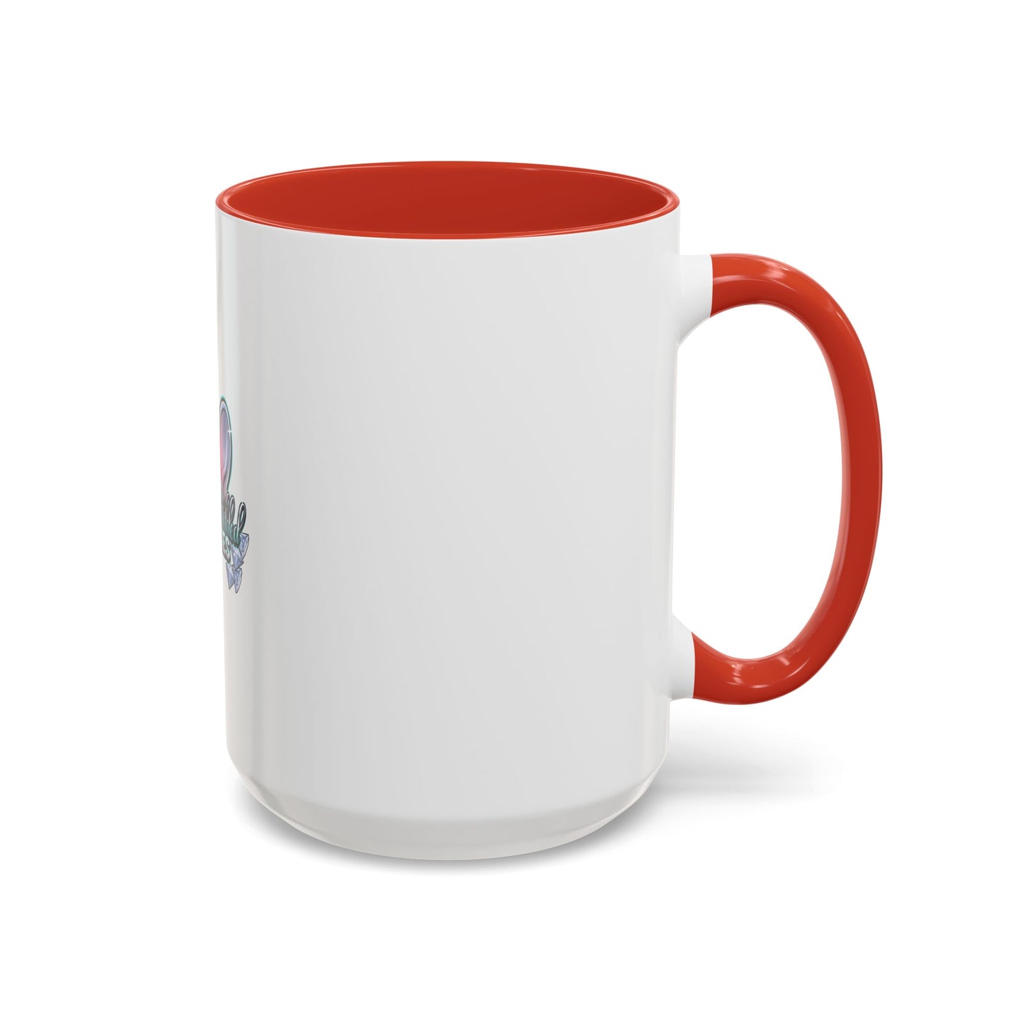 Diamond Studded Frenchies Accent Coffee Mug — Cute French Bulldog Ears Design