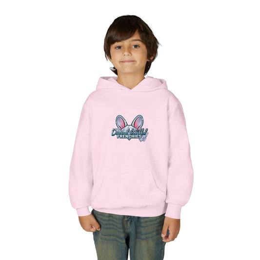 Youth Hoodie — Cute "Frenchies" Bunny Ear Design