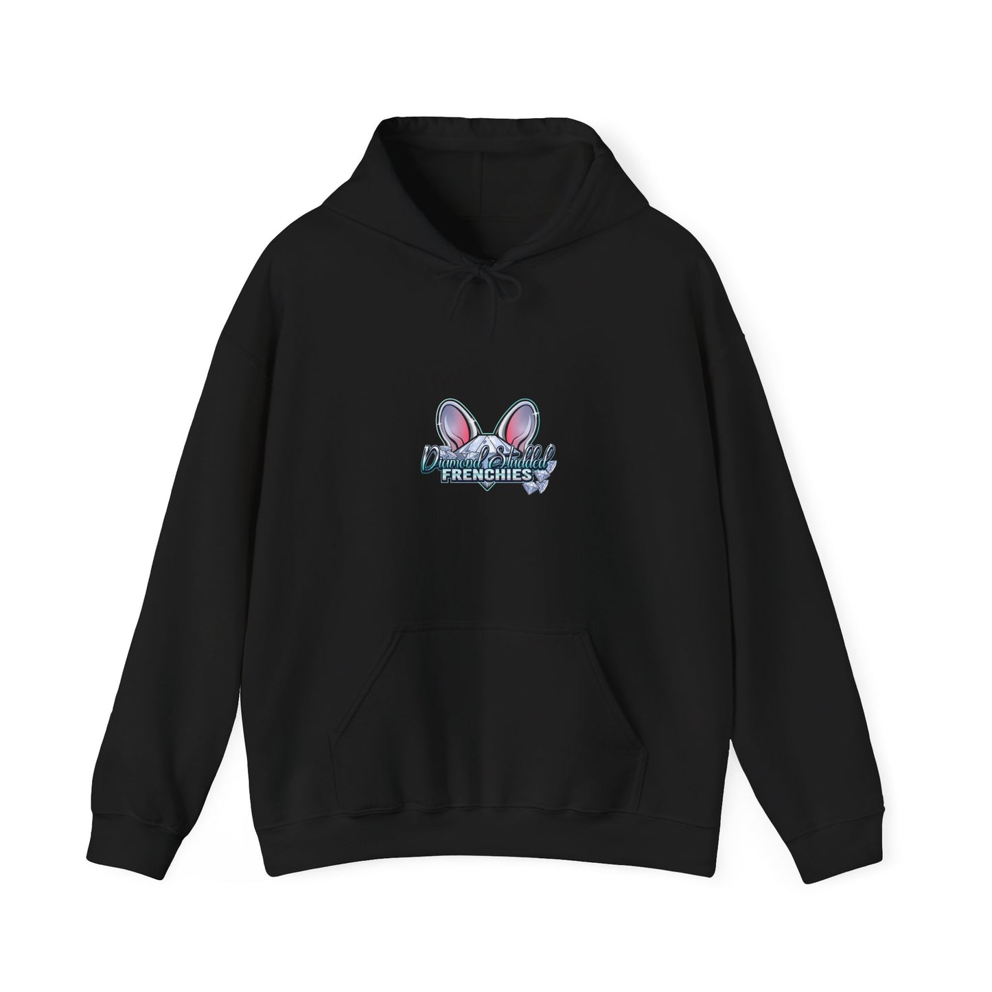Easter Bunny Ears Hoodie — "Peepcheeks" Cute Spring Bunny Pullover