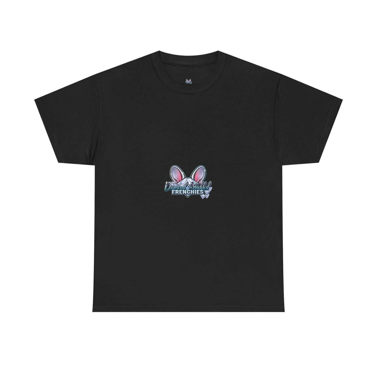 Easter Bunny Ears Graphic Tee — "Bunny Squad" Cute Pastel Chest Print T-Shirt