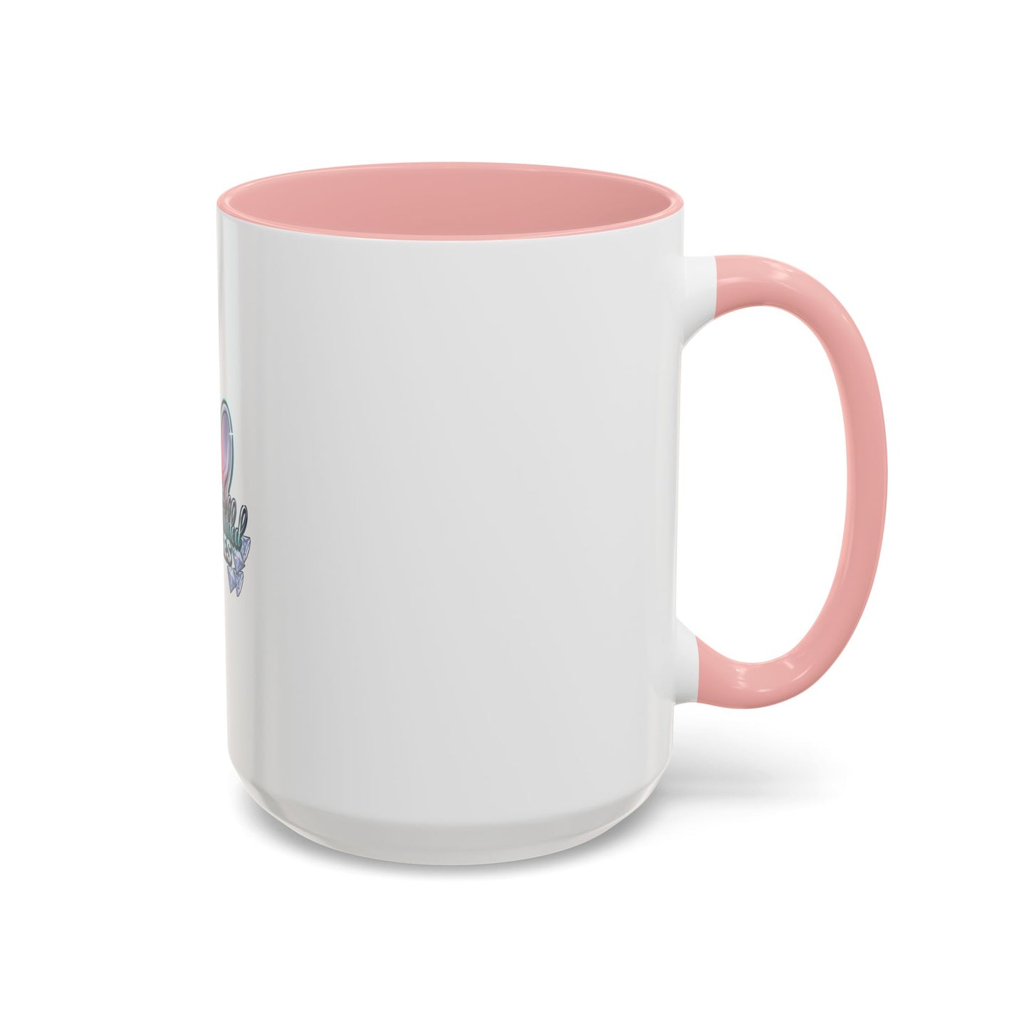 Diamond Studded Frenchies Accent Coffee Mug — Cute French Bulldog Ears Design