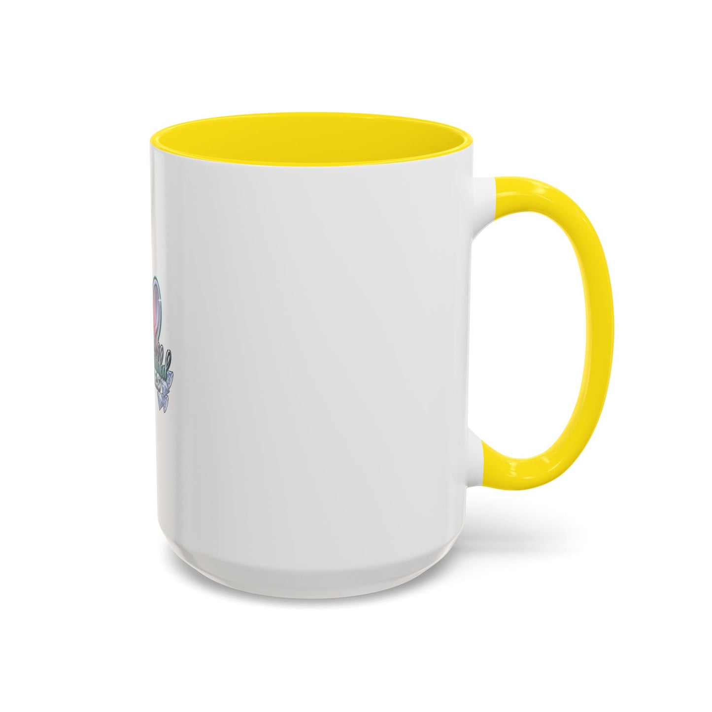 Diamond Studded Frenchies Accent Coffee Mug — Cute French Bulldog Ears Design