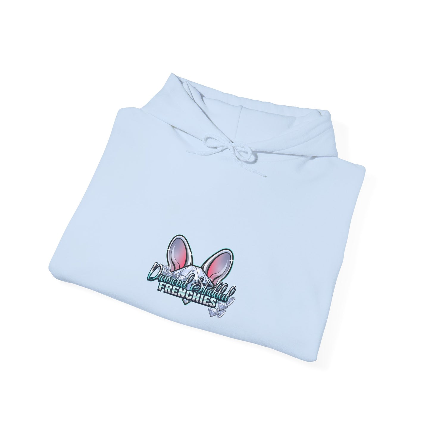 Easter Bunny Ears Hoodie — "Peepcheeks" Cute Spring Bunny Pullover