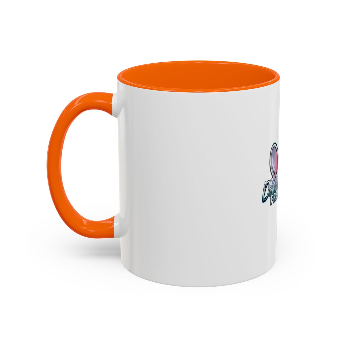 Diamond Studded Frenchies Accent Coffee Mug — Cute French Bulldog Ears Design