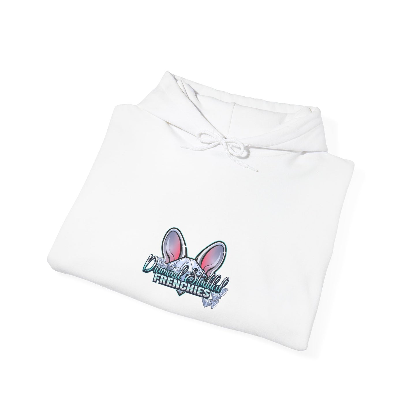 Easter Bunny Ears Hoodie — "Peepcheeks" Cute Spring Bunny Pullover