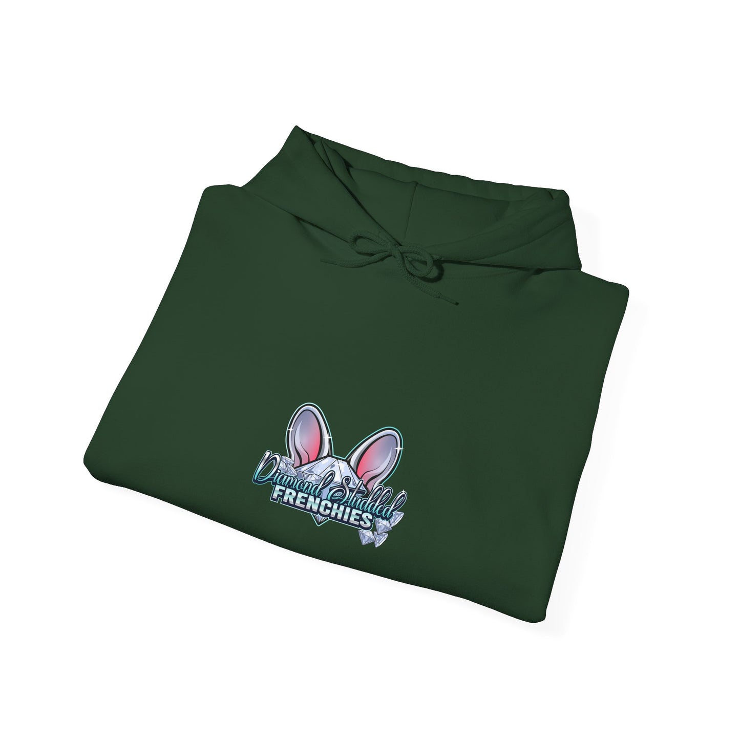 Easter Bunny Ears Hoodie — "Peepcheeks" Cute Spring Bunny Pullover