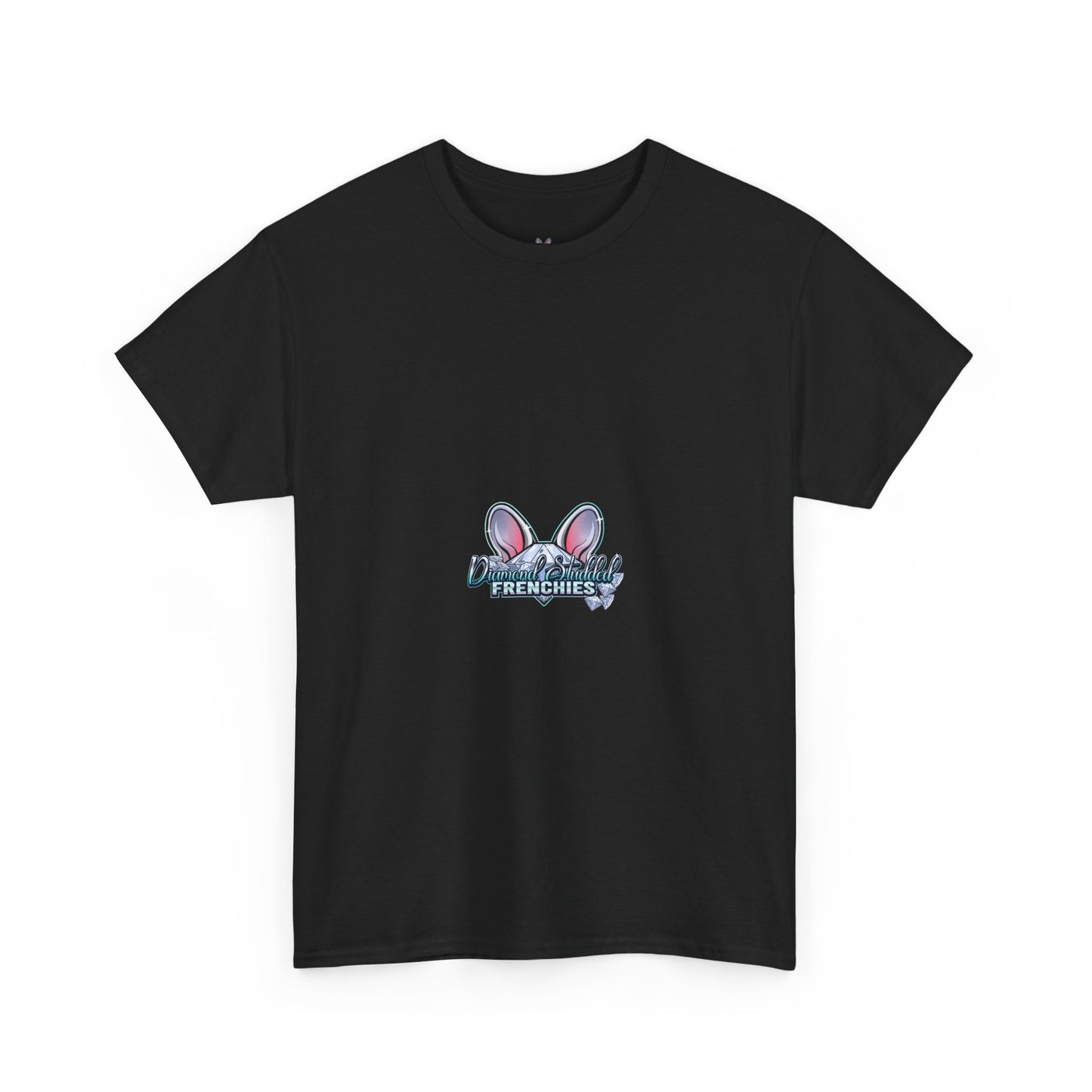 Easter Bunny Ears Graphic Tee — "Bunny Squad" Cute Pastel Chest Print T-Shirt