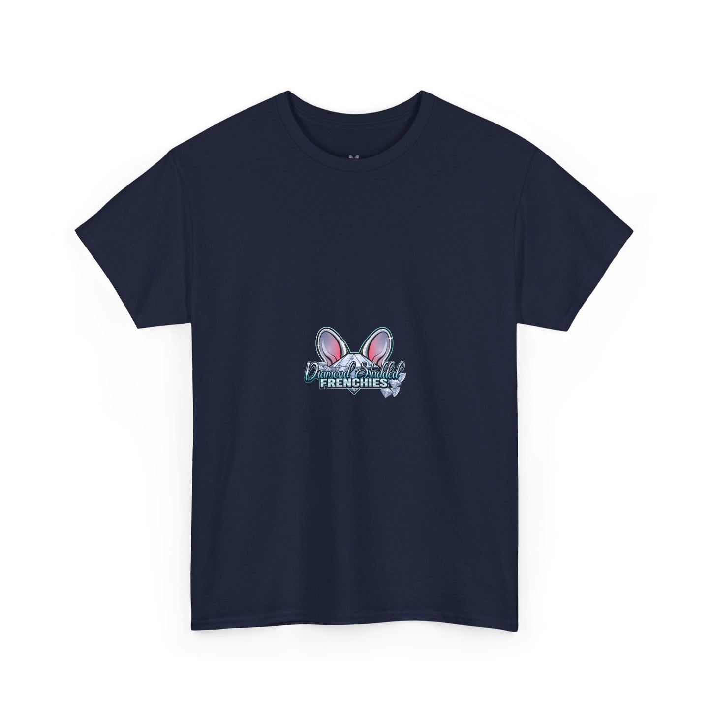 Easter Bunny Ears Graphic Tee — "Bunny Squad" Cute Pastel Chest Print T-Shirt