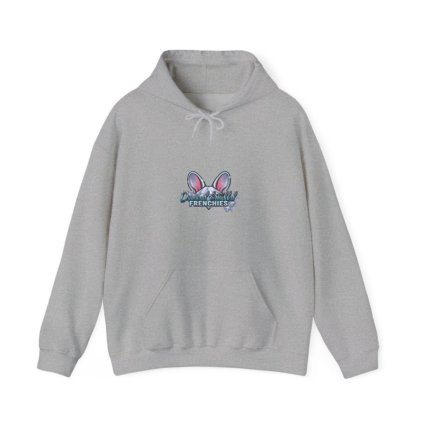 Easter Bunny Ears Hoodie — "Peepcheeks" Cute Spring Bunny Pullover