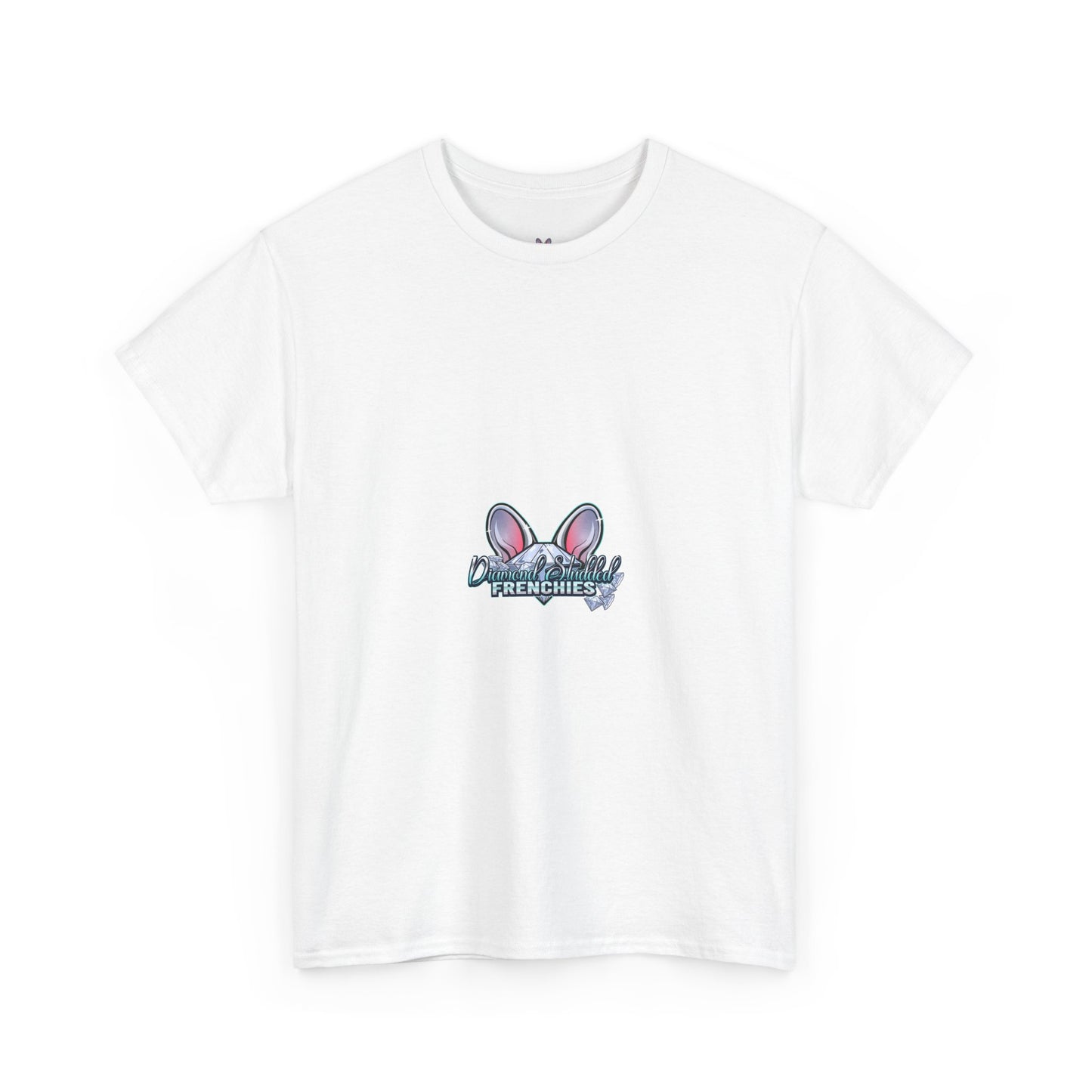 Easter Bunny Ears Graphic Tee — "Bunny Squad" Cute Pastel Chest Print T-Shirt