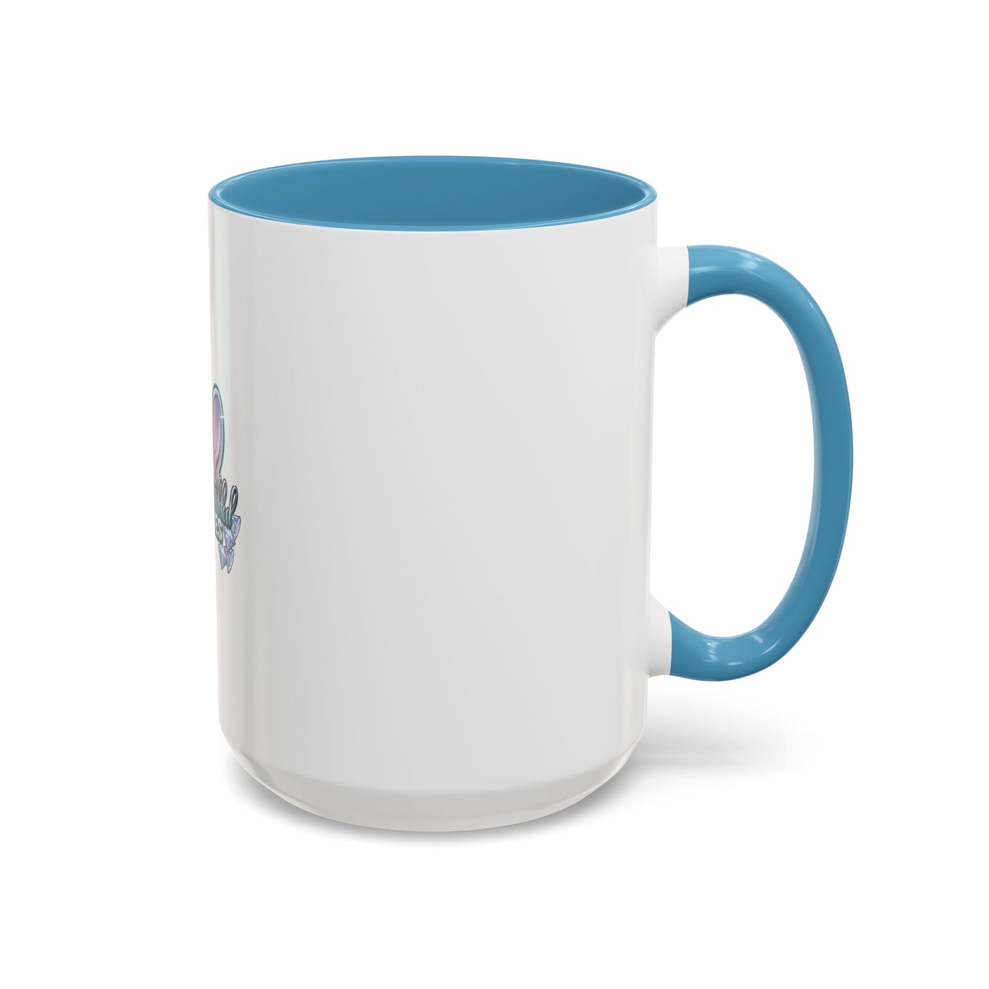 Diamond Studded Frenchies Accent Coffee Mug — Cute French Bulldog Ears Design